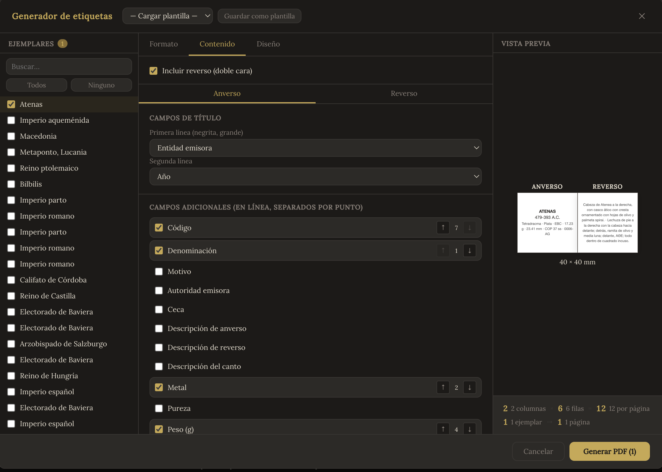 Etiquetador de bandejas